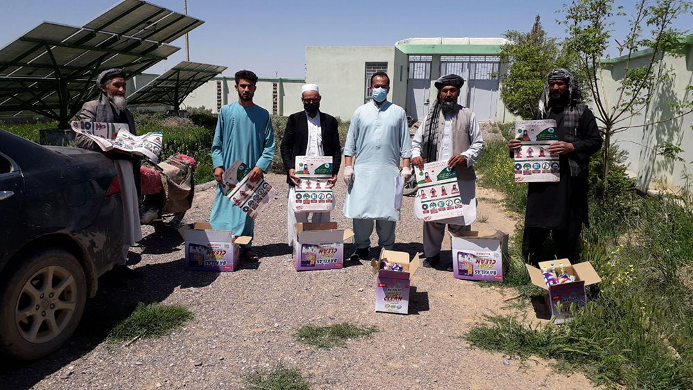 500  Hygiene Kits Distributed to the Volunteer Human Rights Activists 